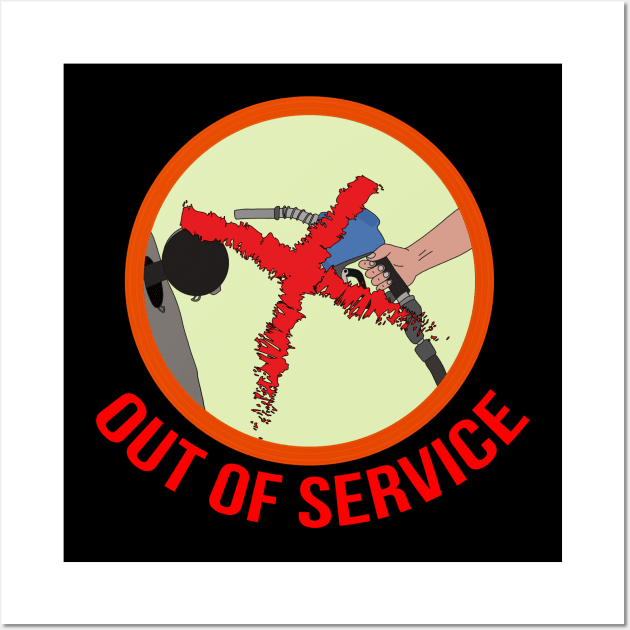 Out Of Service Wall Art by DiegoCarvalho